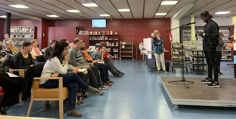 Biblioteca Municipal Joan Duch de Juneda, Dia Internacional de la Poesia 2