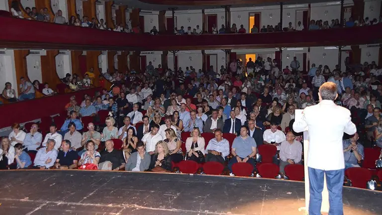 El homenatjats en l'acte del Centenari del CFJ Mollerussa 3