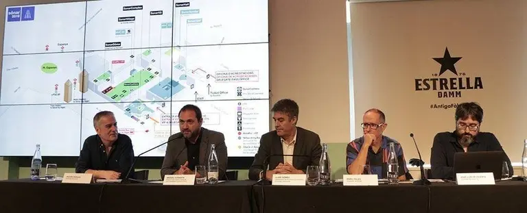Presentació Sónar 2019 a l'Antiga Fàbrica Damm