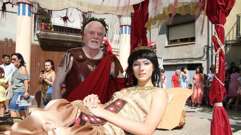 Cleòpatra i Juli Cèsar - Mercat Romà de Iesso