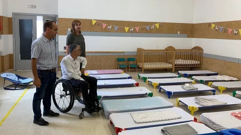 La nova zona de descans dels petits de la llar d'infants de Torrefarrera - Ajuntament de Torrefarrera
