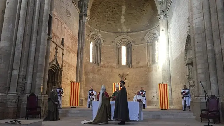 Recreació noces reials de Ramon Berenguer IV, i Peronella d’Aragó