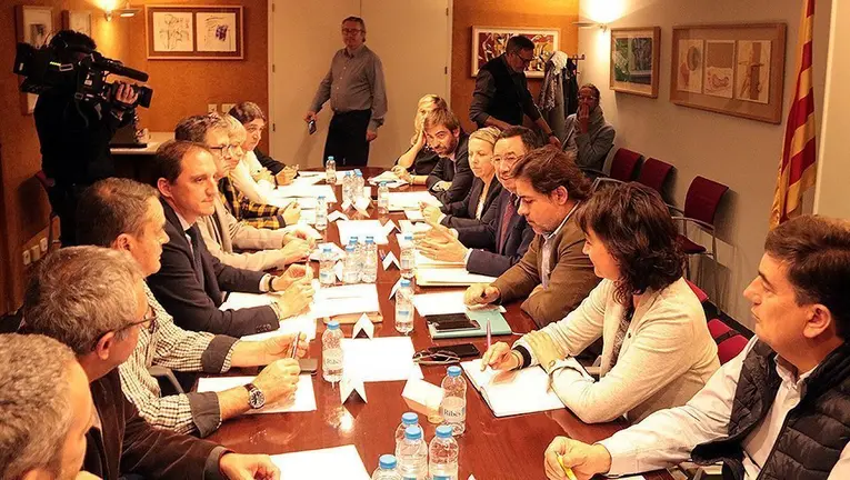 Reunió Generalitat, Govern Espanyol i Diputació de Lleida