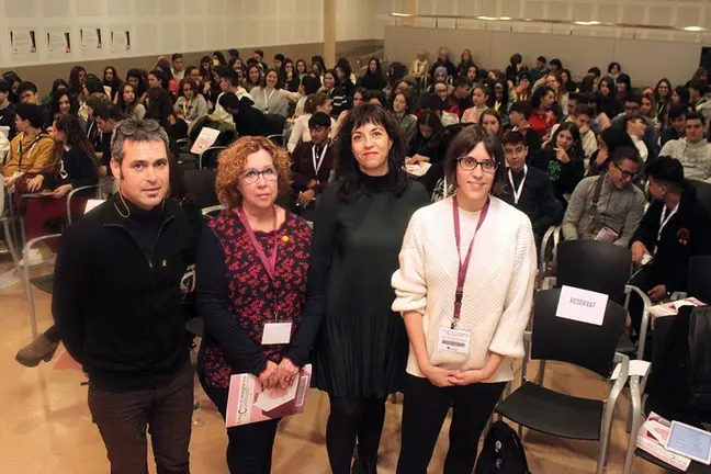 Benvinguda per part de les autoritats i la ponent Marta Roqueta