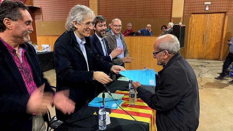Lliurament dels títols de propietat del reg Segarra-Garrigues a Castelldans