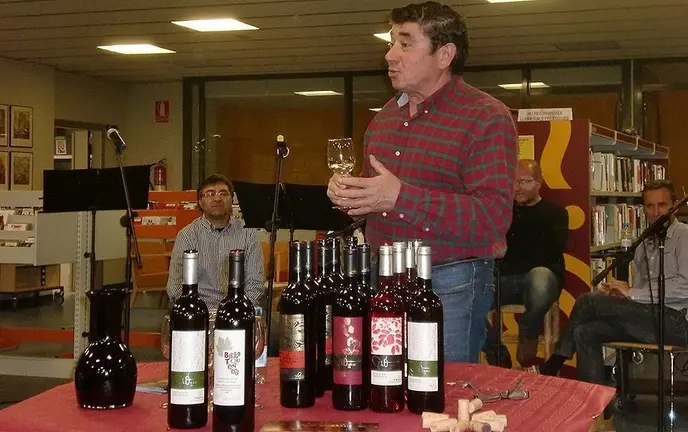 Joan Jové presenta el vins del celler de la Pobla de Cèrvoles