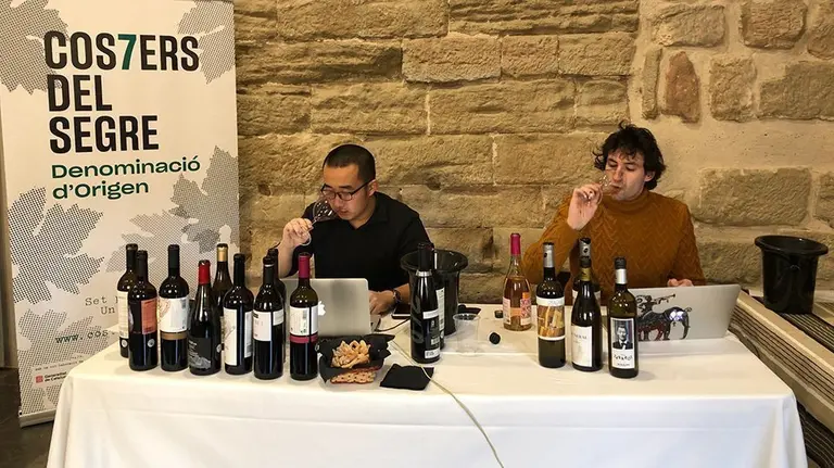 el responsable de l'escola de tast de la Guia Peñín, Boris Olivas