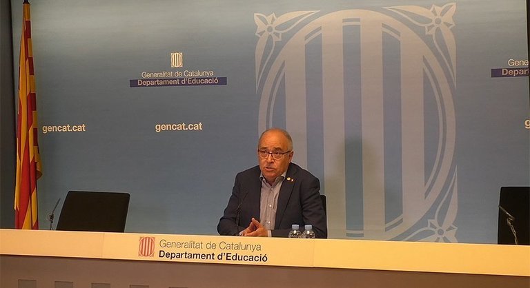 El conseller Josep Bargalló presenta el pla de reobertura