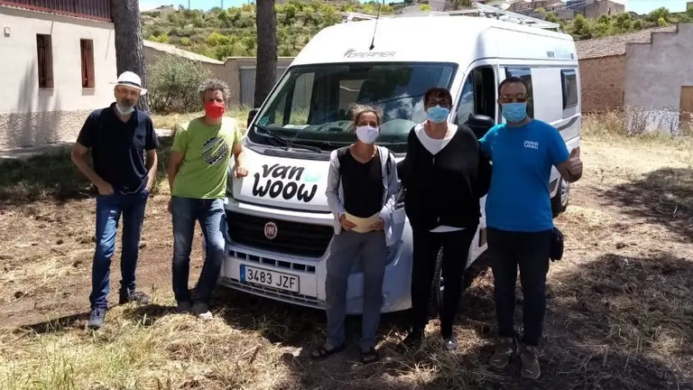 Ajuntament de Maldà habilita una zona pel projecte Vanwoow @CCUrgell