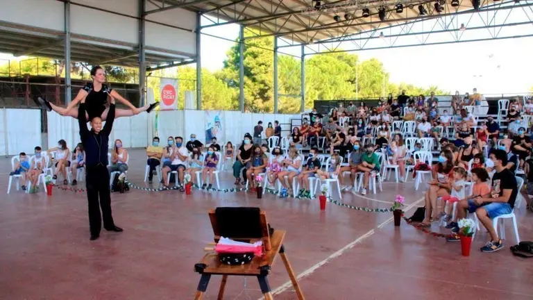 Un dels espectacles de la 7a edició de Circ Picat d'Alpicat 2020 - Ajuntament d'Alpicat