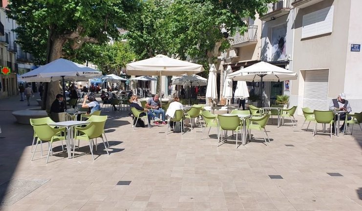 plaça major terrasses restauració bar cafeteria mollerussa - ajuntament de mollerussa