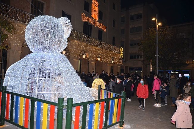 L'il·luminació torna a protagonitzar el Nadal a Mollerussa @Ajuntament