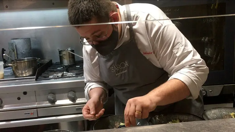 Salvador Trabalón del restaurant Saroa de Lleida