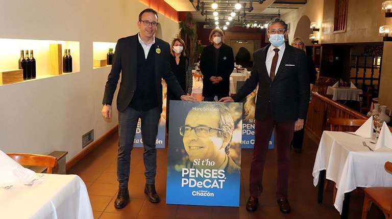 El PDeCAT arrenca la campanya amb el candidat Marc Solsona