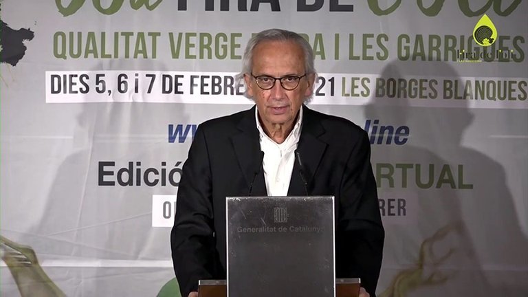Conferència inaugural de la Fira de l'Oli i les Garrigues, el doctor Bonaventra Clotet @Firaoli