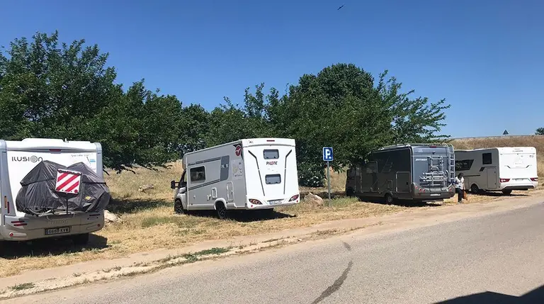 Estacionament s'autocaravanes a Mollerussa @AjMollerussa
