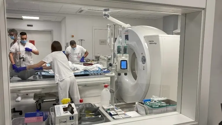 Nou TAC d'Oncologia Radioteràpica i del servei de Radiodiagnòstic de l'Hospital Arnau de Vilanova de Lleida.