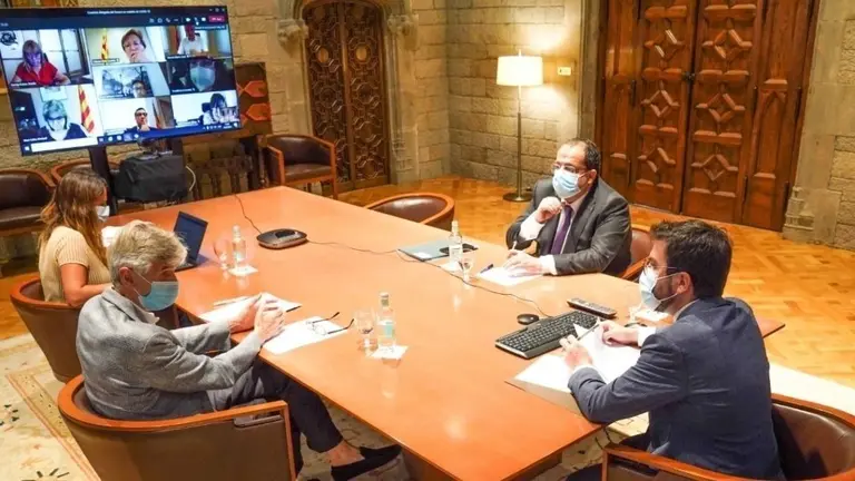 Reunió de la Comissió Delegada en matèria COVID-19.
