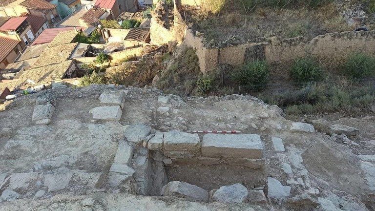 Les troballes arqueològiques al voltant del Castell d'Aitona - Foto: Ajuntament d'Aitona