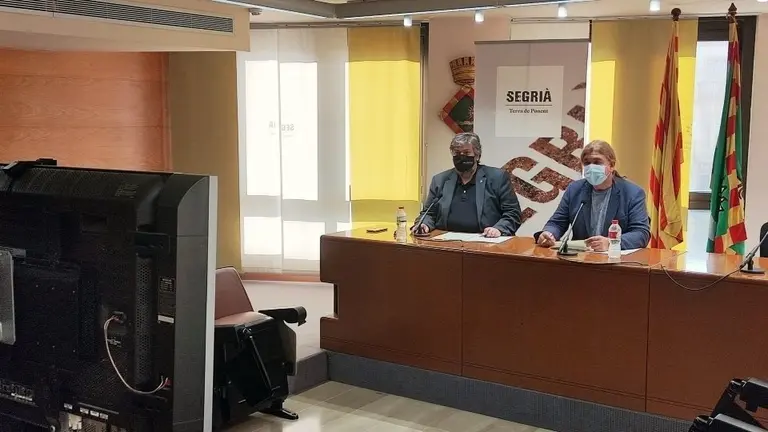 Ple telemàtic del Consell Comarcal del Segrià.
