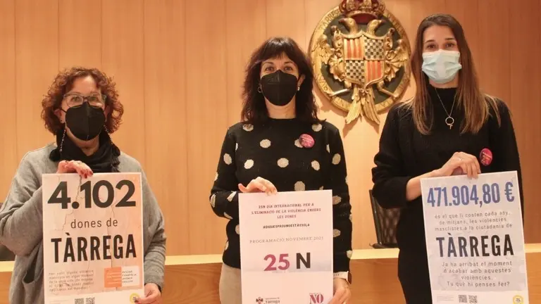 Presentació de les activitats pel 25-N a Tàrrega