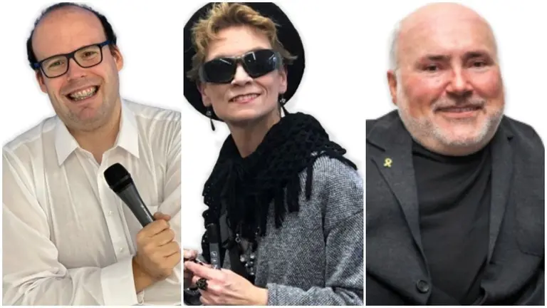 Cristian Garcia, Kelly Arrontes i Josep Giralt, els tres ponents de la III Jornada Acudam - Fotografies: cedides per Acudam