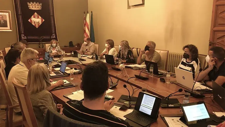 Núria Palau presideix el Ple de l'Ajuntament de les Borges Blanques 1