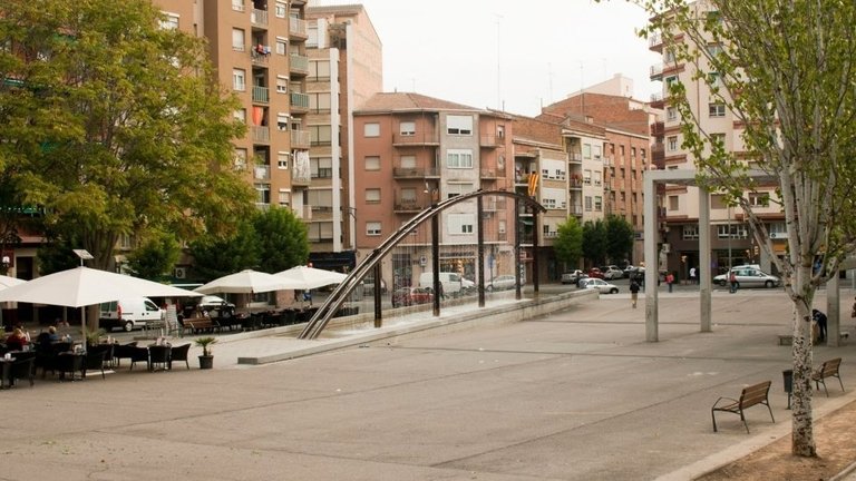 Plaça del Clot de les Granotes de Lleida
