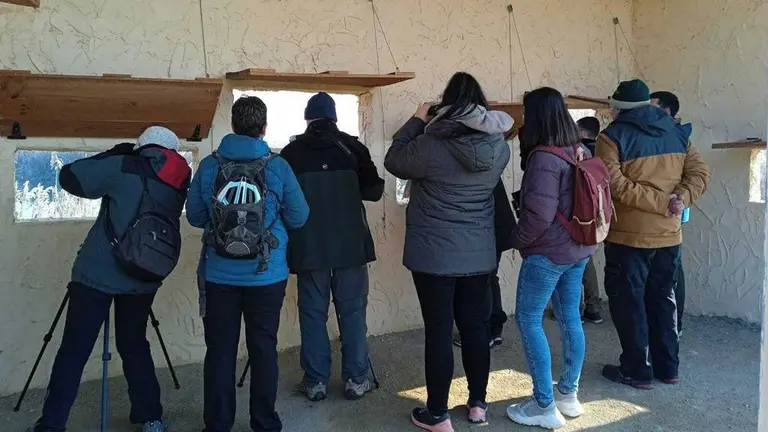 Dissabte es va fer el cens d'ocells a les zones humides. Imatge de l'activitat als aiguamolls de Rufea Aquest diumenge, els participants han pogut descobrir tota la vida que s’amaga al bosc a l’hivern
Fotografia amb alta resolució - Ajuntament de Lleida