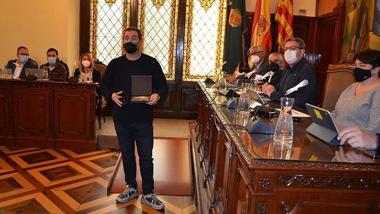 Jordi Llanes pren possessió de l'escó de diputat provincial ©DiputacióLleida