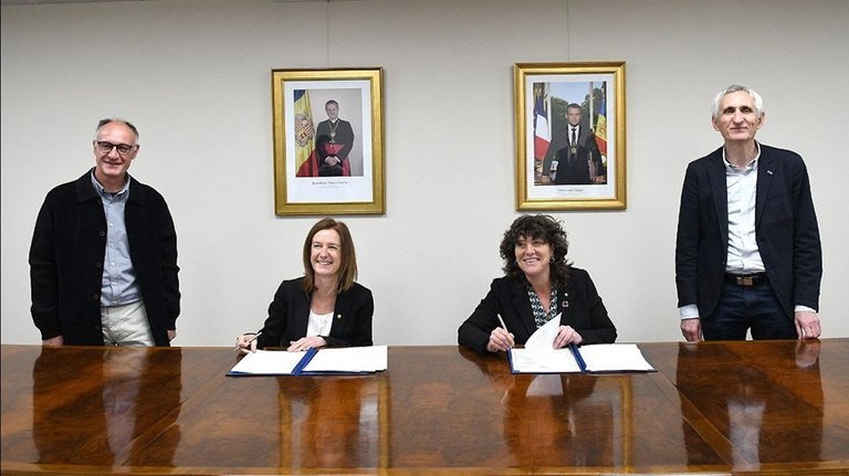 Signatura del conveni de l'IRTA amb el Govern d'Andorra ©IRTA