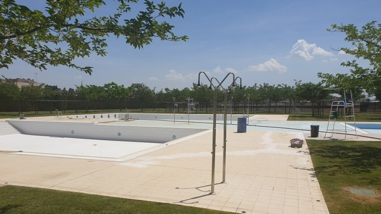 Reformes de les piscines municipals d'Alcarràs ©AjAlcarràs