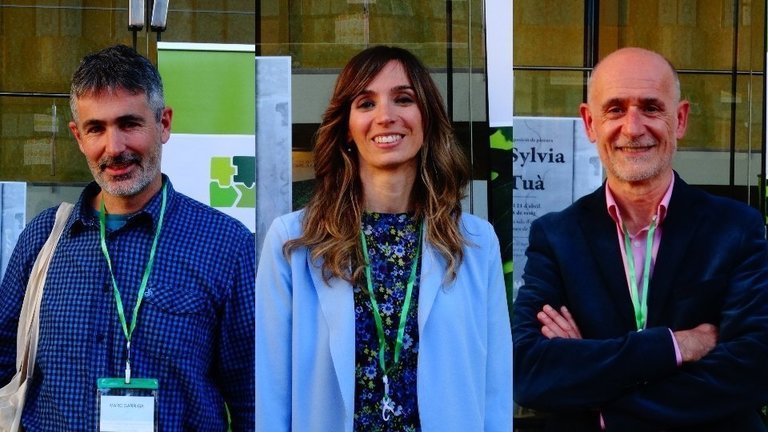 Marc Garriga, Lorena Escuer i Joan Anton Català - Fotos: Marina Pallàs Barta