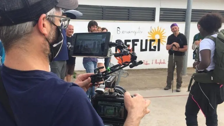 Rodatge del documental 'El Camí Ignasià'