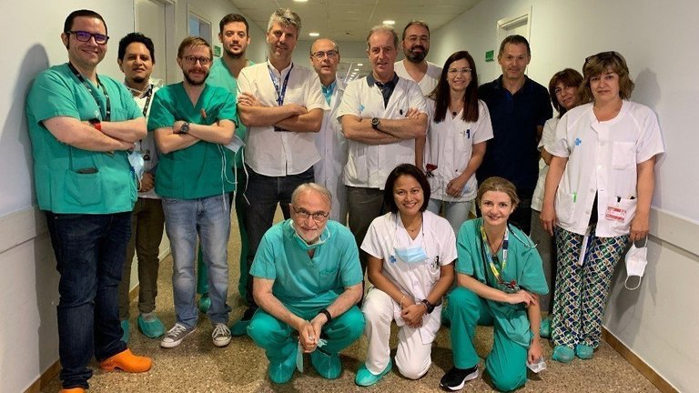 Unitat Raquis de l'Hospital Universitari Arnau de Vilanova al juny ©HUAV