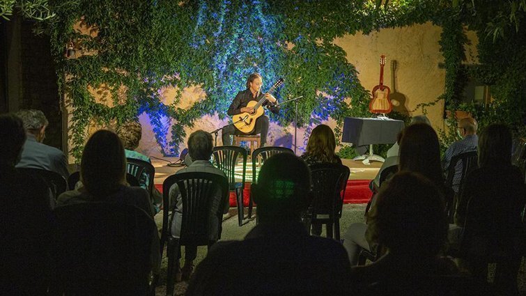 Concert en el pati de Cal Prim de Verdú ©CalPrim