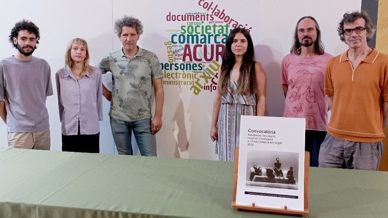 Presentació dels projectes seleccionats en la 5a edició del programa de residències creatives de l'Arxiu Comarcal de l'Urgell ©AjTàrrega