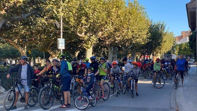 El Dia de la Bicicleta a les Borges, l'any 2021 ©AjBorgesBlanques