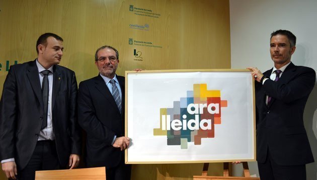 El president Joan Reñé, i el director del Patronat de Turisme, Jordi Blanch.