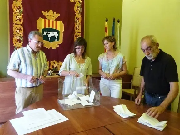 El recompte de vots ha tingut lloc aquest migdia a l'Ajuntament