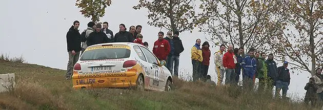 Imatge de la passada edició del Ral·li Pla d'Urgell al Circuit de la Serra.