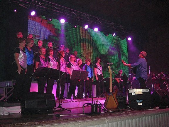 Concert Teclam&#39;s en el Pavelló Poliesportiu de Linyola