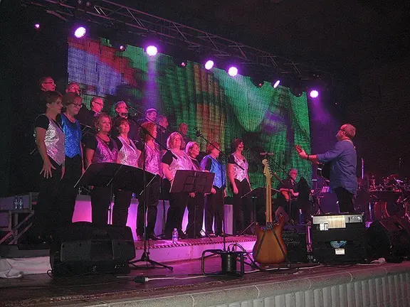 Concert Teclam's en el Pavelló Poliesportiu de Linyola
