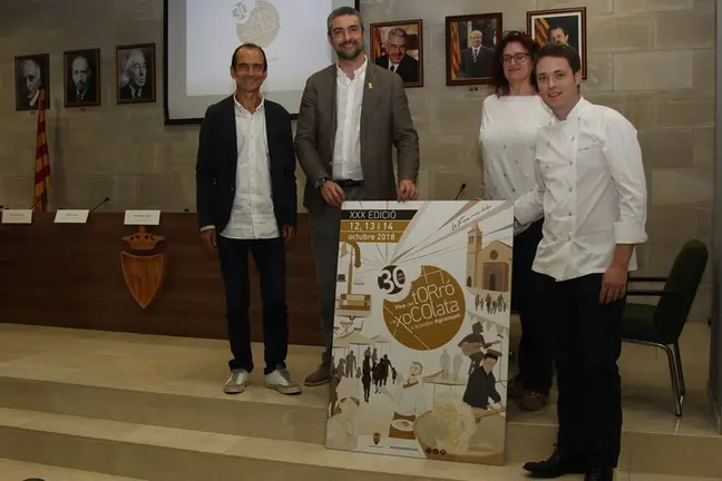 Bernat Solé, en la presentació de la Fira d'Agramunt