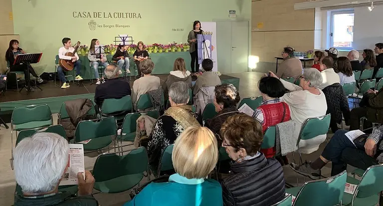 Dia mundial de la poesia a les Borges Blanques