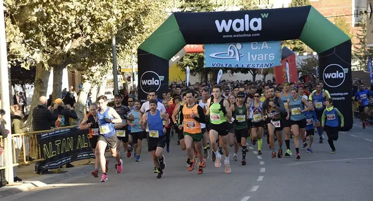 Sortida de la Volta a l'Estany d'Ivars i Vila-sana