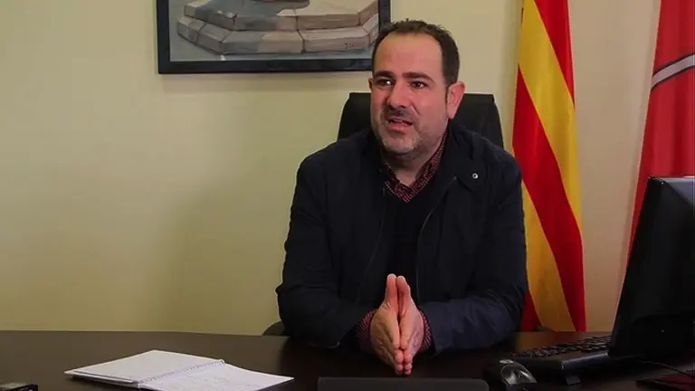 Eloi Berg&oacute;s, alcalde de Penelles