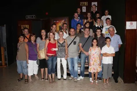 Equip de rodatge del curt Destins-2