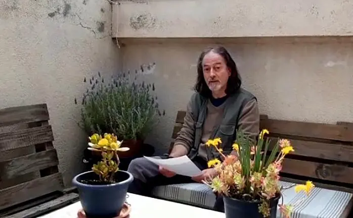 L'escriptor Albert Canadell