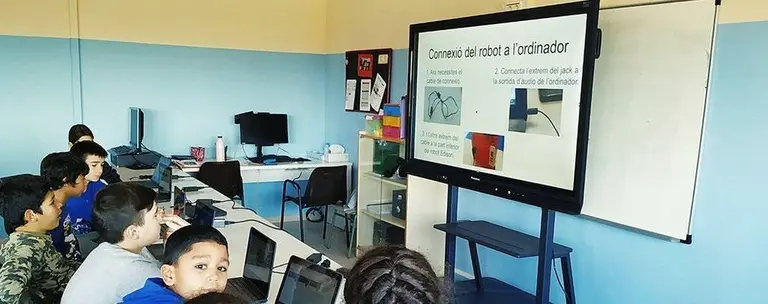 Activitats tecnol&ograve;giques a l'escola Ignasi Peraire